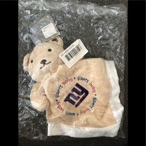 NFL NY Giants baby security bear toy lovey